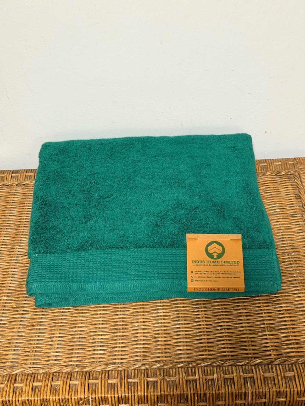 Indus Home Limited Terry Cloth Bath Towel. Sz. 30x56"